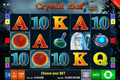 Jogar Crystal Ball Golden Nights Bonus com Dinheiro Real